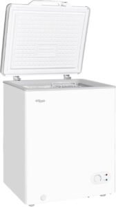 فريزر أفقي من سوبر جينيرال مقاس 3.5 قدم³ سعة 99 لتر موديل KSGF156/KSGF157 (افضل ديب فريزر)