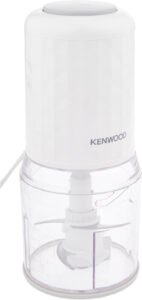 قطاعة من كينوود، 400 واط، 0.5 لتر، سرعتان، وظيفة سحق الثلج، CHP40.000WH، ابيض