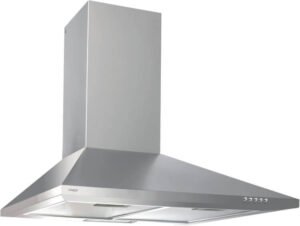 كاندي شفاط طباخ CCE1161X، 60 سم، 3 مستويات طاقة، سعة استخراج 305 متر مكعبساعة - احسن شفاط للمطبخ